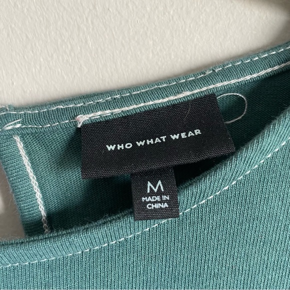 Women’s 100% Cotton Smock Dress *Dyed* Who What Wear - Picture 3 of 12